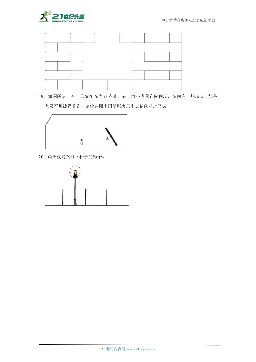 北师大版六上3 观察物体 分层训练（含答案）