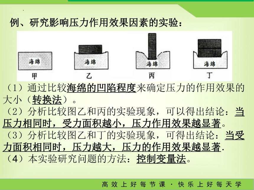 期末复习：第十章 压强和浮力（第一课时）课件(共23张PPT)2022－2023学年苏科版物理八年级下册