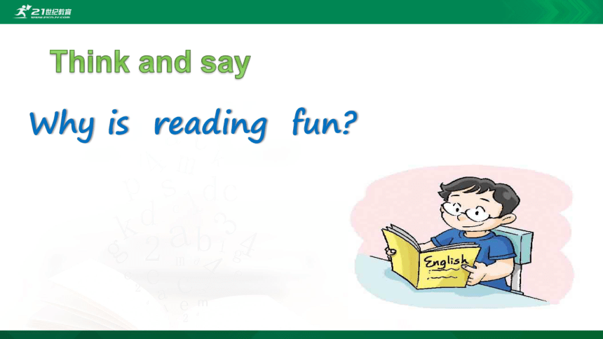 Unit 4 Reading is fun 课件（50张）