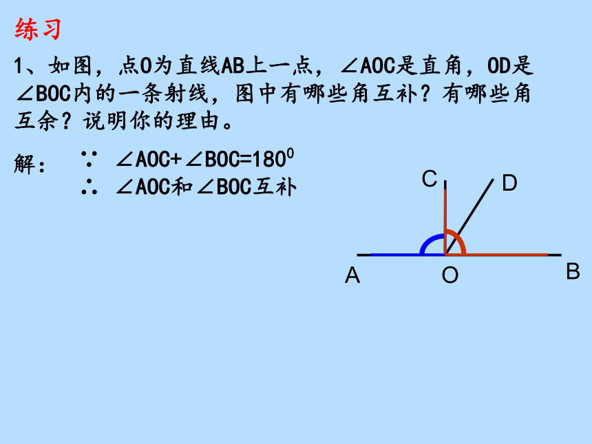 7.6余角和补角课件 2022-2023学年沪教版（上海）六年级数学第二学期(共26张PPT)