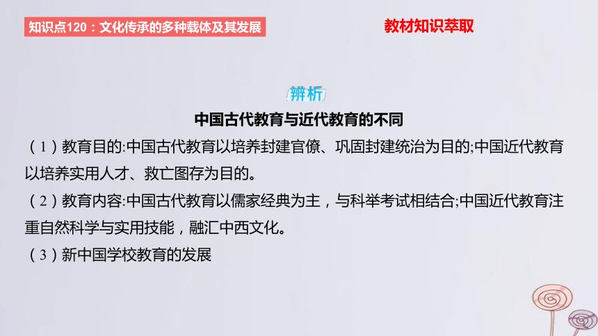 2024版高考历史一轮复习 教材基础练 第十六单元文化交流与传播 第6节 文化的传承与保护 课件(共53张PPT)