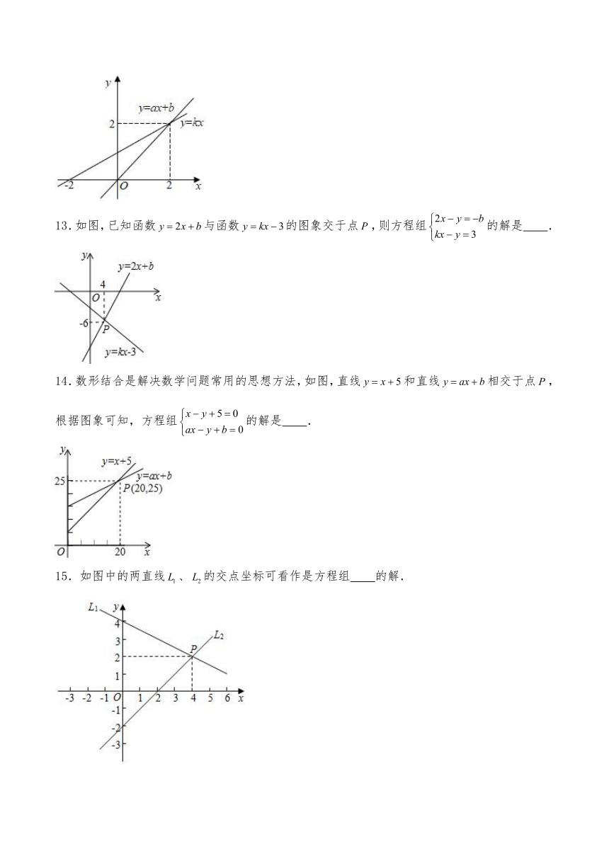 八年级数学上册试题5.6二元一次方程与一次函数-北师大版（含答案）