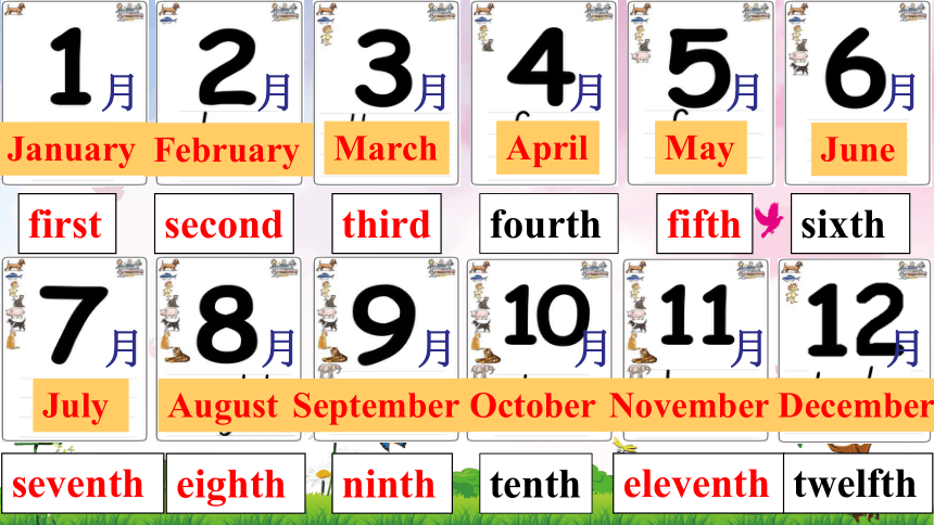 冀教版七年级上册Unit 7 Days and Months Lesson 39  A Class Calendar课件(共28张PPT)