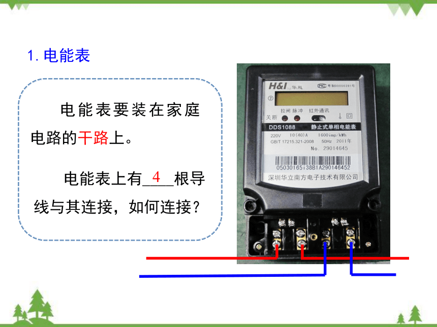 粤沪版物理九年级下册 18.1 家庭电路课件(共23张PPT)