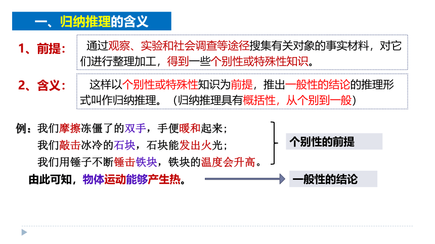 7.1归纳推理及其方法 课件（共25张ppt）高中政治统编版选择性必修三