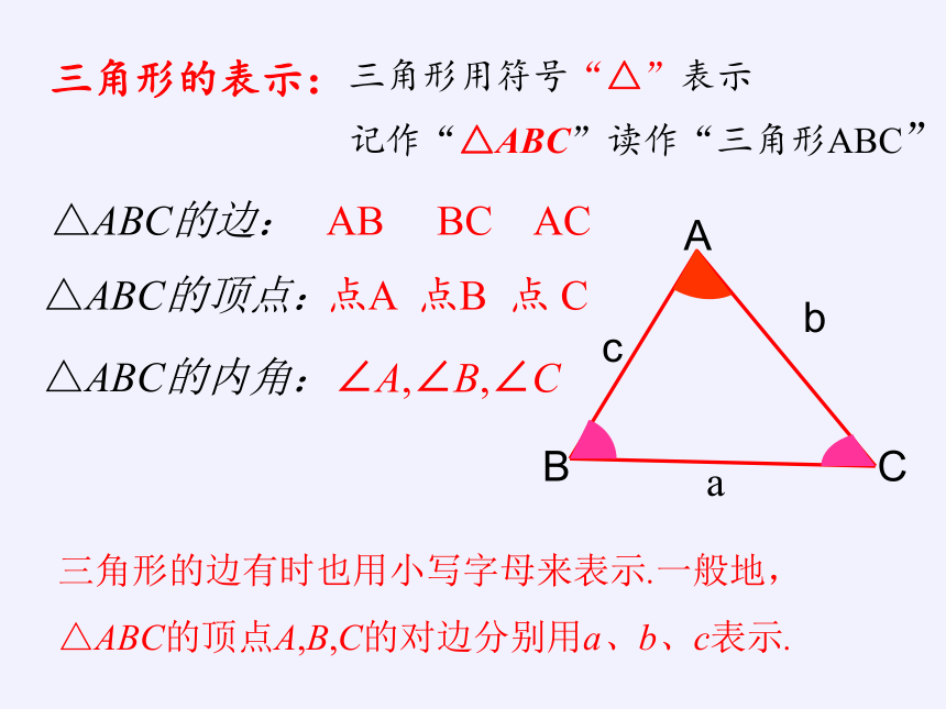 冀教版数学七年级下册 9.1 三角形的边课件(共17张PPT)