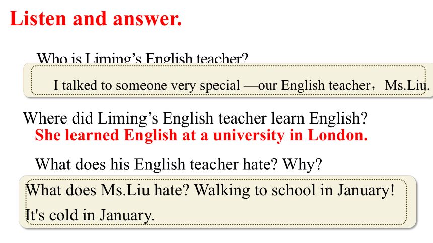 Lesson 5 Meet Ms. Liu课件(共15张PPT)