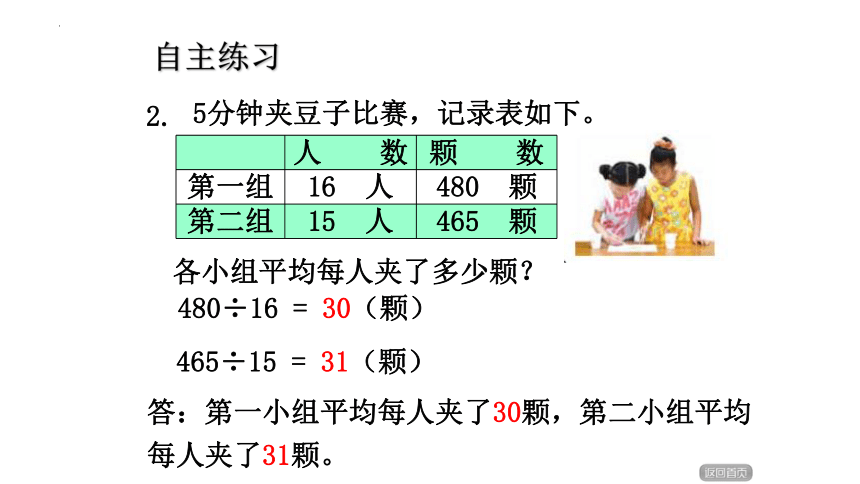 青岛版四年级上册数学五 收获的季节——除数是两位数的除法课件(共13张PPT)