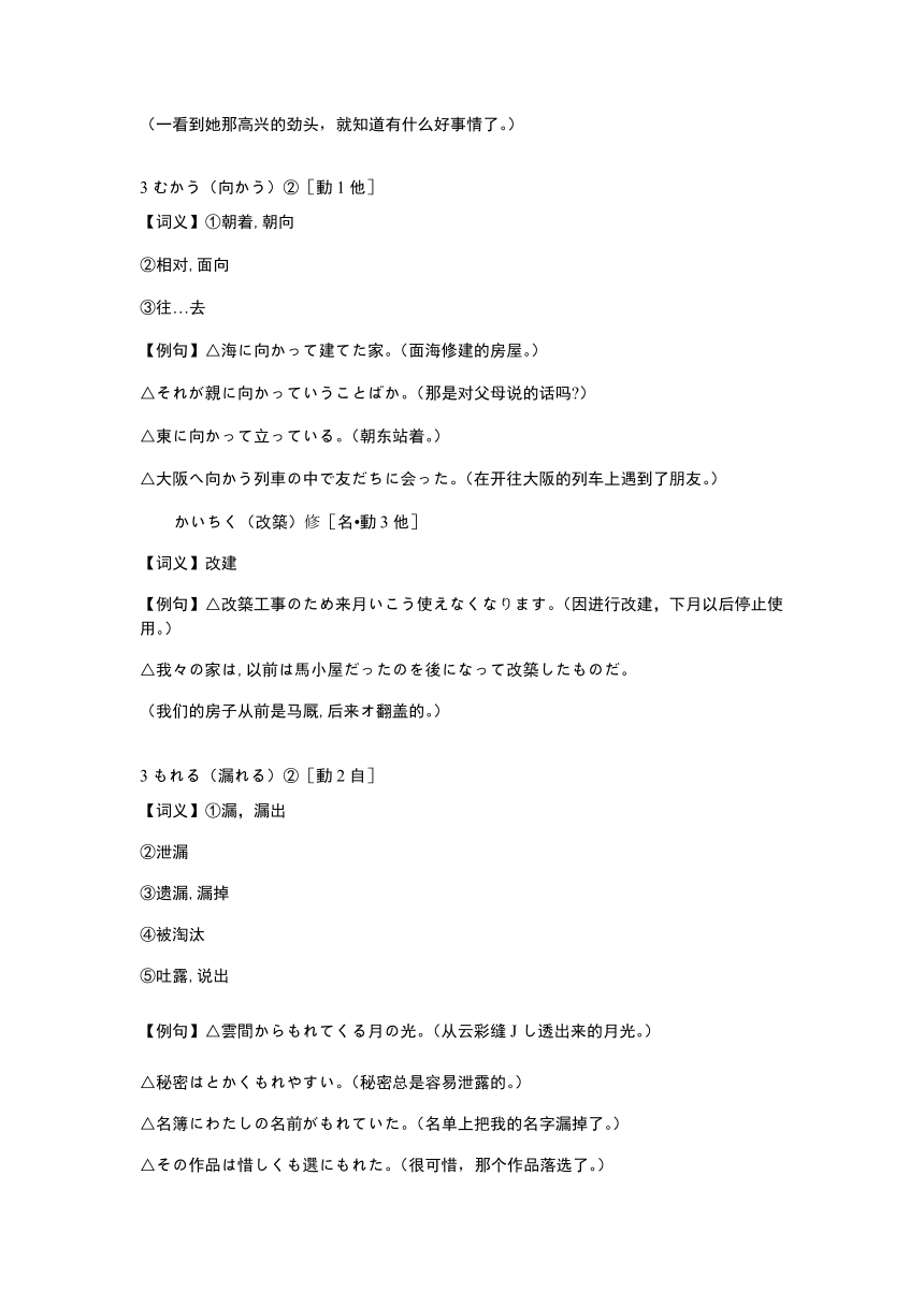 新版标准日本语初级下册 第40课 これかち友達と食事に行くところです 同步知识讲义