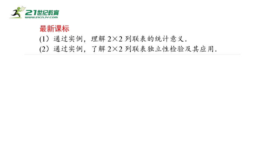 8.3列联表与独立性检验  课件(共37张PPT)