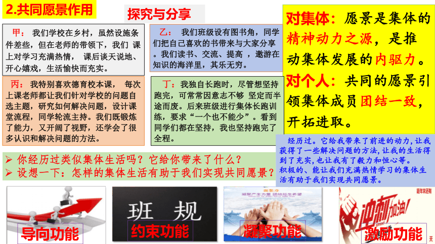 （核心素养目标）8.1憧憬美好集体课件(共26张PPT)-2023-2024学年统编版道德与法治七年级下册