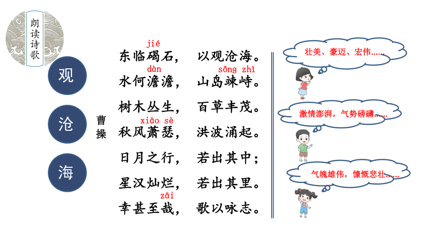 部编版七年级语文上册--4 古代诗歌四首 课件(共59张PPT)