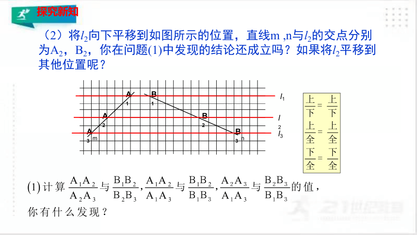 4.2 平行线分线段成比例  课件（共21张PPT）
