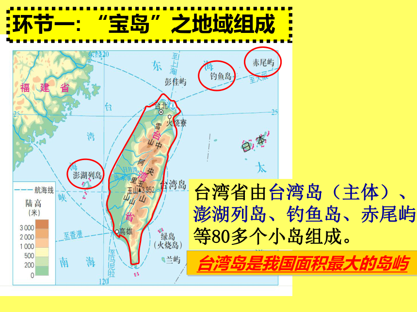 综合探究四 走进台湾 课件（49张PPT）