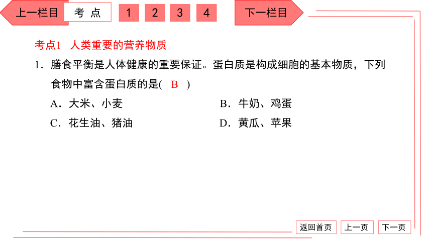 【期末复习】人教版化学九下 第十二单元 化学与生活 复习卷 习题课件 （38张PPT）