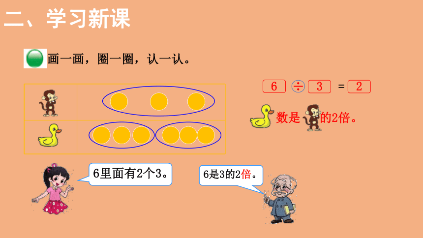 北师大版数学二年级上册7.7快乐的动物  课件（18张ppt）