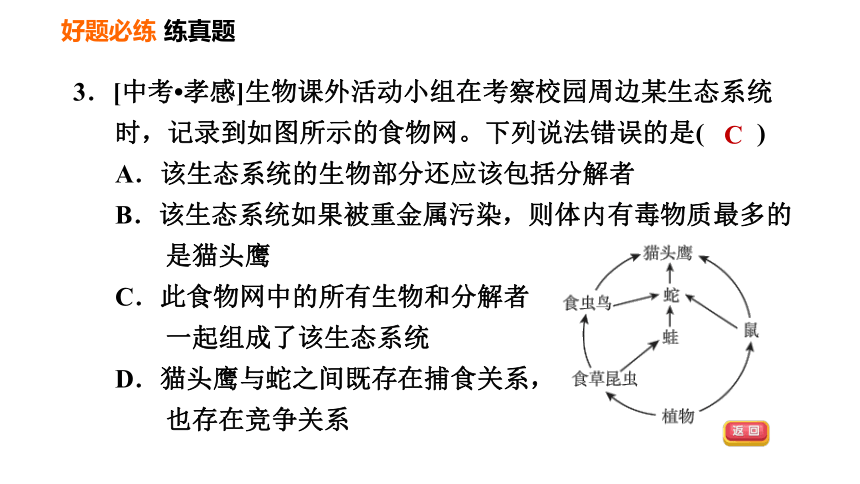 初中生物 人教版 七年级上册第三单元　第一章第二章 了解生物圈复习课件（36张PPT）