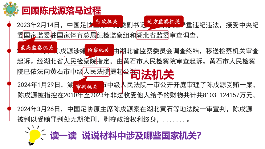 6.5 国家司法机关 课件(共27张PPT)-2023-2024学年统编版道德与法治八年级下册 (1)