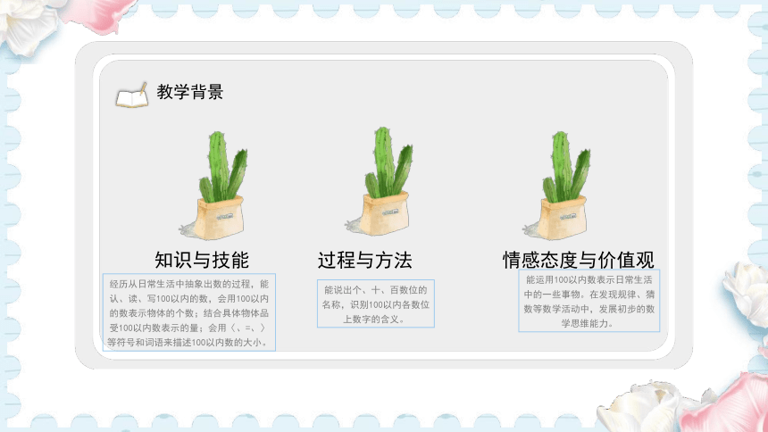 《100以内数的组成》说课课件(共25张PPT)冀教版一年级下册数学