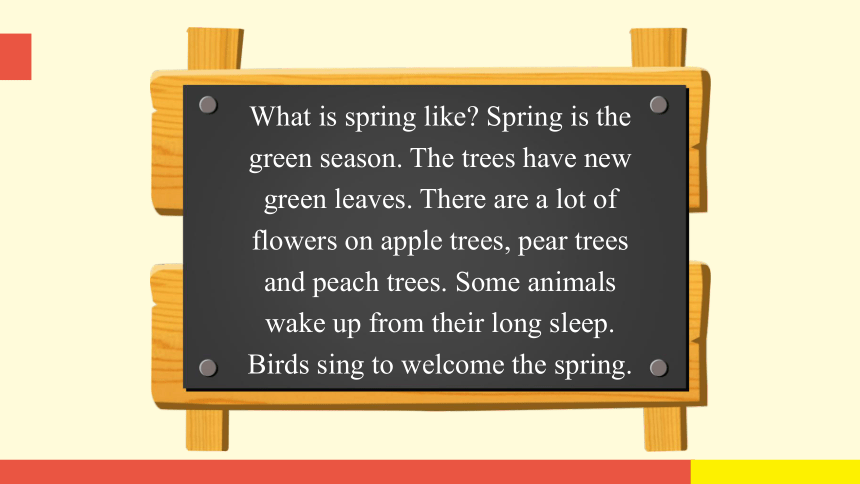 Unit 6 There are four seasons in a year Lesson 31  课件（共17张PPT)