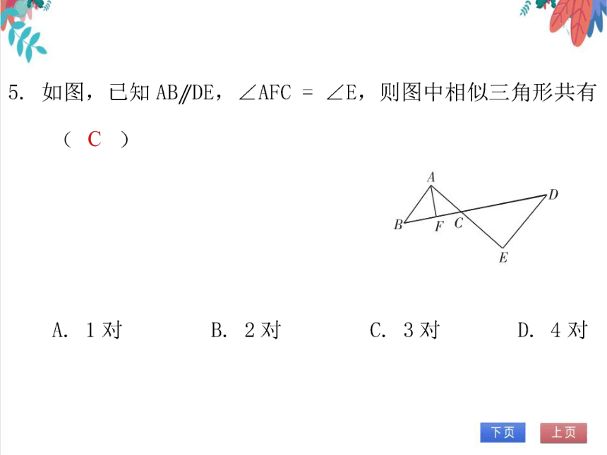 【北师大版】数学九（上）第4章 图形的相似 期末复习学案（课件版）