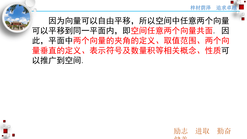 人教A版（2019）选择性必修第一册 1.1.2 空间向量的数量积运算 课件(27张PPT）