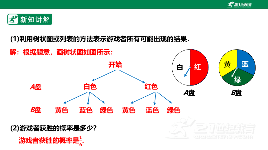 【新课标】3.1.3用树状图或表格求概率 课件（共22张PPT）