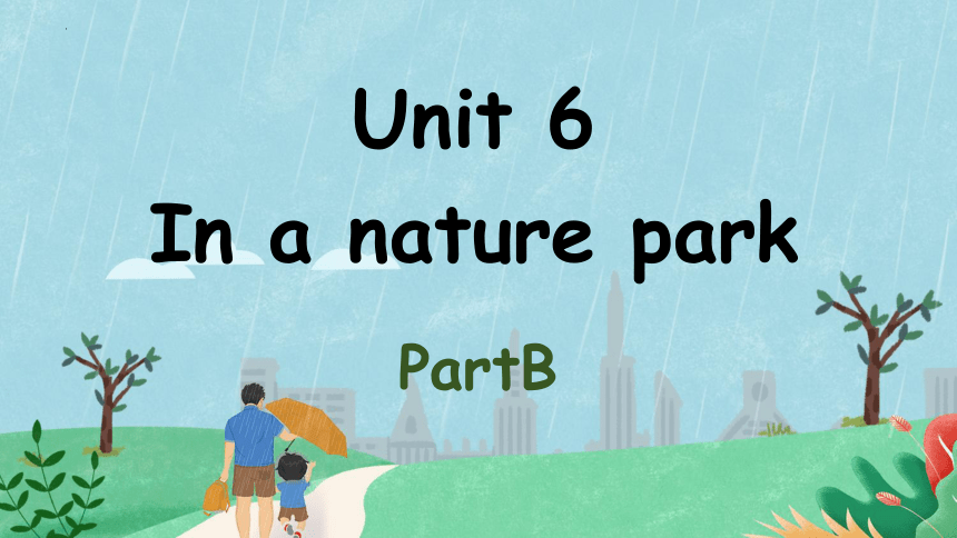 Unit 6 In a nature park Part B Let's talk& Let's learn课件(共22张PPT)