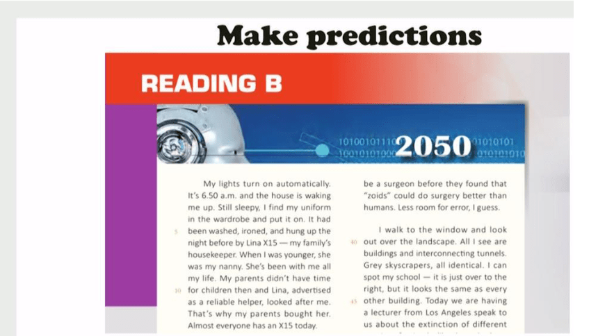 上外版（2020）选择性必修第一册Unit 4 Future Living Reading 课件(31张ppt)