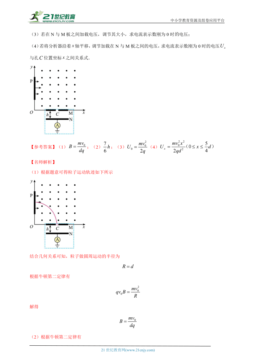 热点34  带电粒子在电场和磁场中的运动 --高考物理50热点冲刺精练（名师解析）