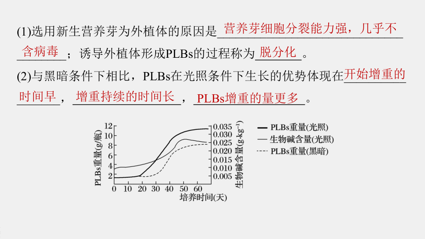 高中生物苏教版（2019）选择性必修3 生物技术与工程 第二章 微专题　植物细胞工程和动物细胞工程的综合考查（38张PPT）