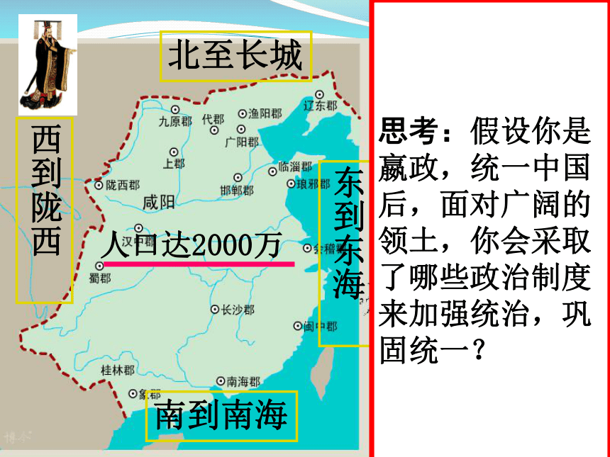 岳麓版高中历史必修一1.2大一统与秦朝中央集权制度的建立 课件（25张ppt）