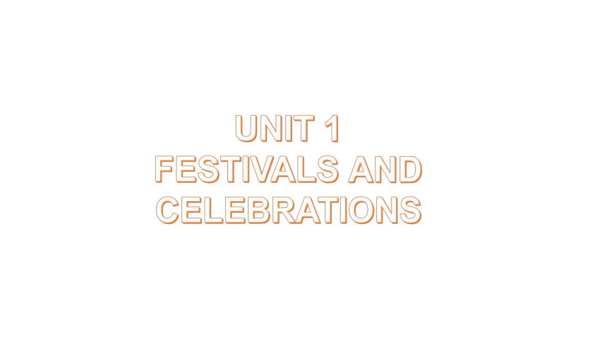 高中英语人教版（2019）必修 第三册Unit 1 Festivals and Celebrations-Project课件（28张ppt）