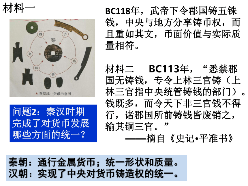 第15课 货币的使用与世界货币体系的形成 课件