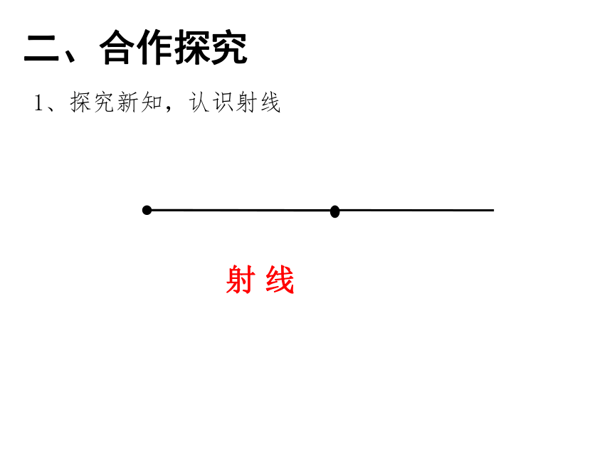 3.1 线段、直线和射线（课件） 数学四年级上册-西师大版(共23张PPT)