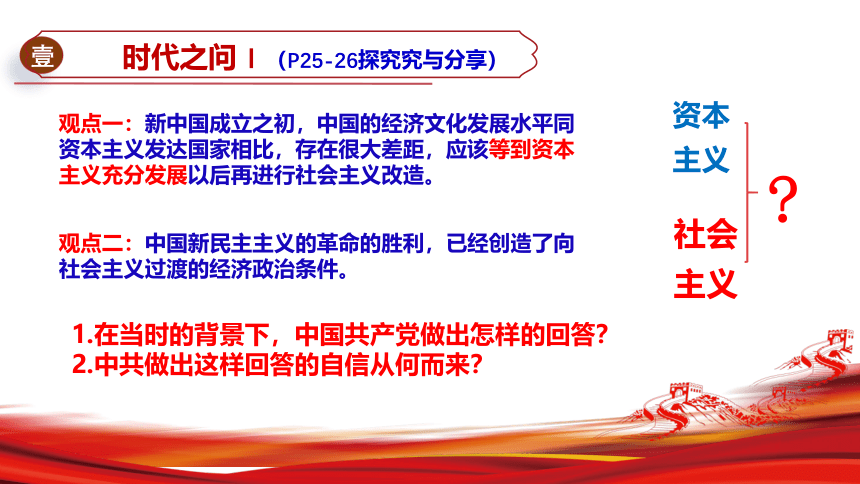 高中思想政治统编版必修一2.2 社会主义制度在中国的确立 课件（26张PPT）