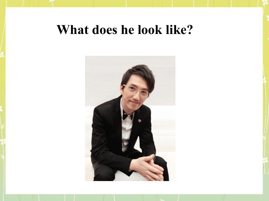 七年级下册Unit 9 What does he look like Section B(3a-3b)课件（25张PPT）