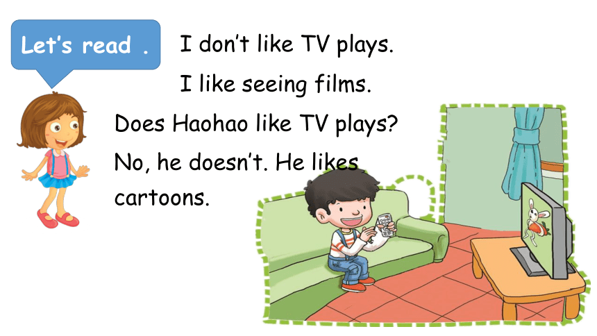 Lesson 5 What does he like? 第4课时课件(共24张PPT)