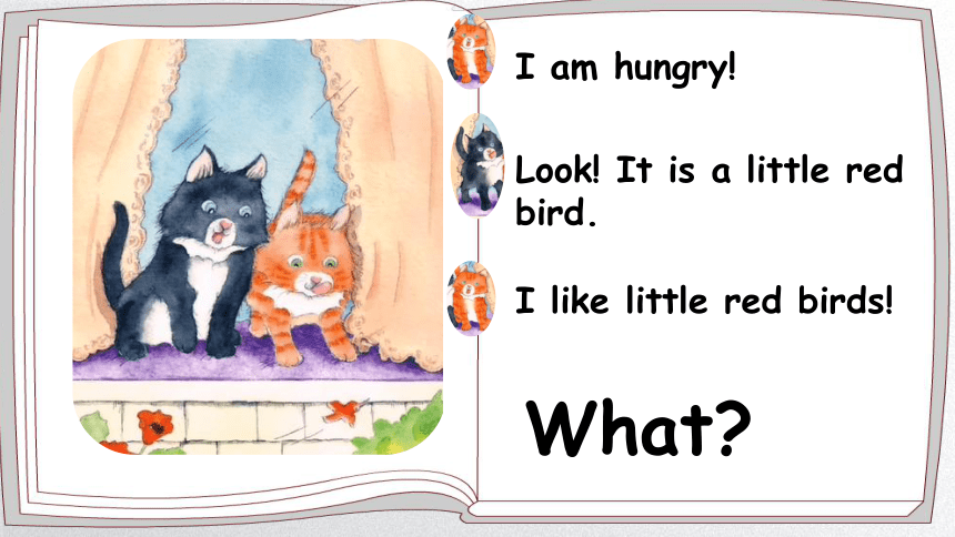 绘本 Two Hungry Cats 课件(共14张PPT)