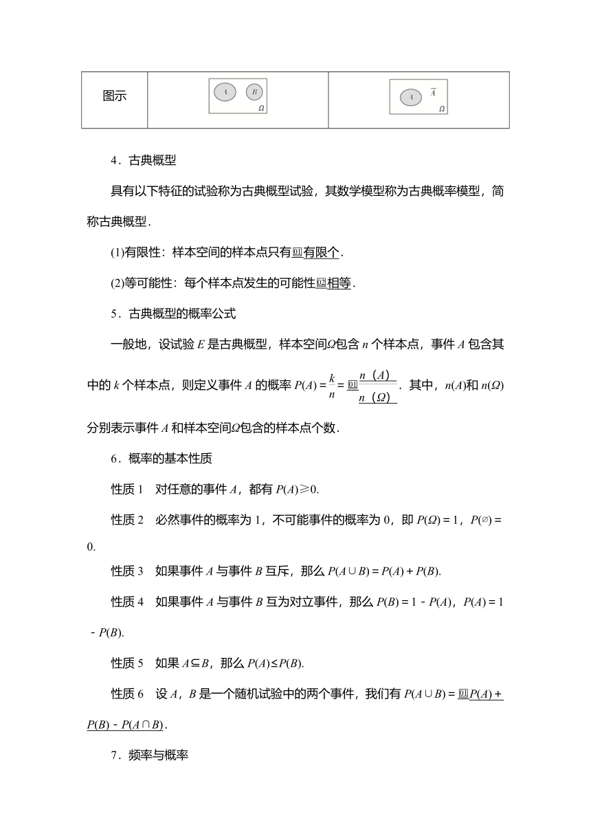 2023高考科学复习解决方案-数学(名校内参版)第十章 计数原理、概率、随机变量及其分布 10.4  随机事件与概率（二） 学案（word版含解析）