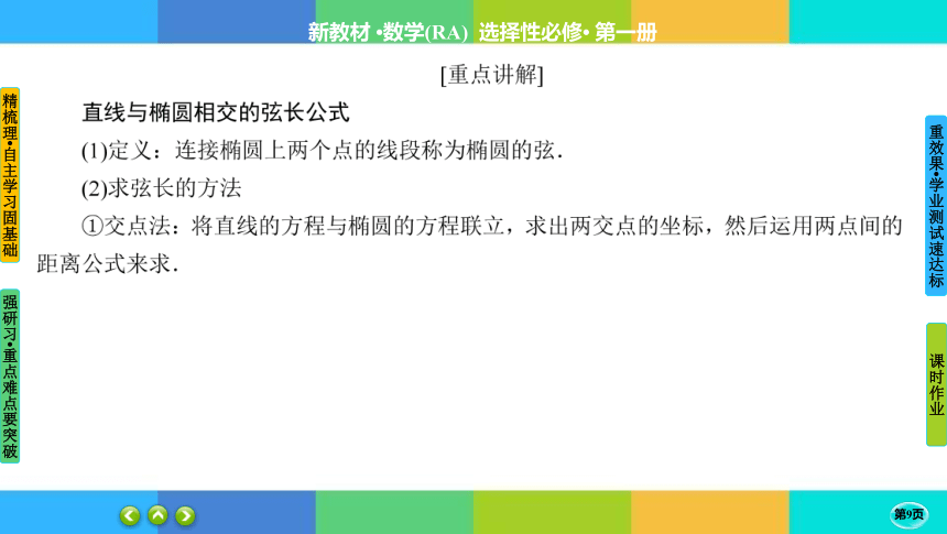 3-1-2-2椭圆的标准方程及性质的应用-高中数学 人教A版 选择性必修一 课件（共50张PPT）