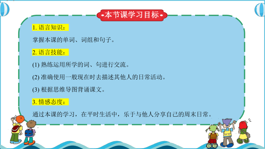 Module 3 Unit 6 At the weekend Period 2课件(共20张PPT)