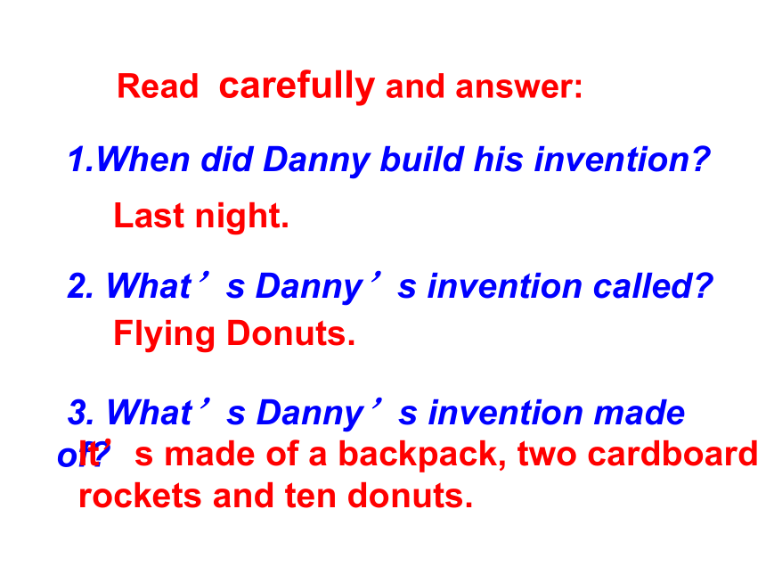 Unit 6 Lesson34 Flying Donuts（1） 课件-2022-2023学年冀教版八年级英语上册(共22张PPT)