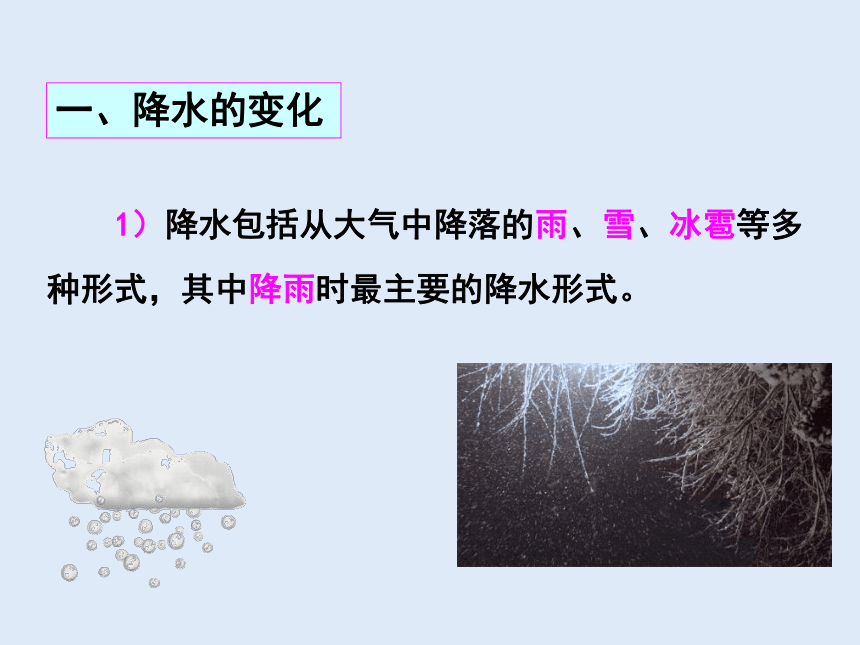 人教版七年级地理上册第三章第三节降水的变化与分布（共48张PPT）