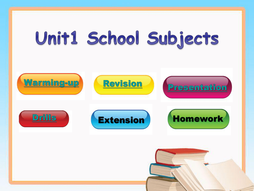 Unit1 School Subjects 第三课时 课件(共46张PPT)