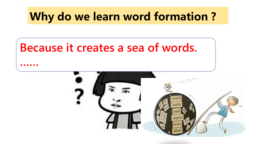 2024届高考英语复习：Word Formation构词法课件(共47张PPT)
