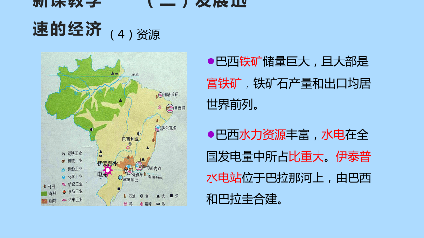 湘教版地理七年级下册8.6.2巴西课件(共25张PPT)