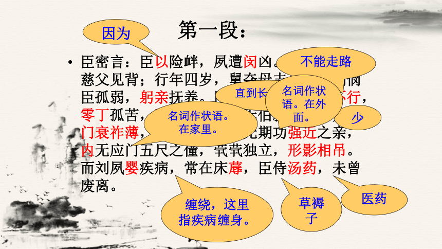 7陈情表 课件（30张PPT）