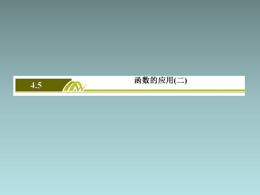 4.5.1函数的零点与方程的解 课件（共38张PPT）