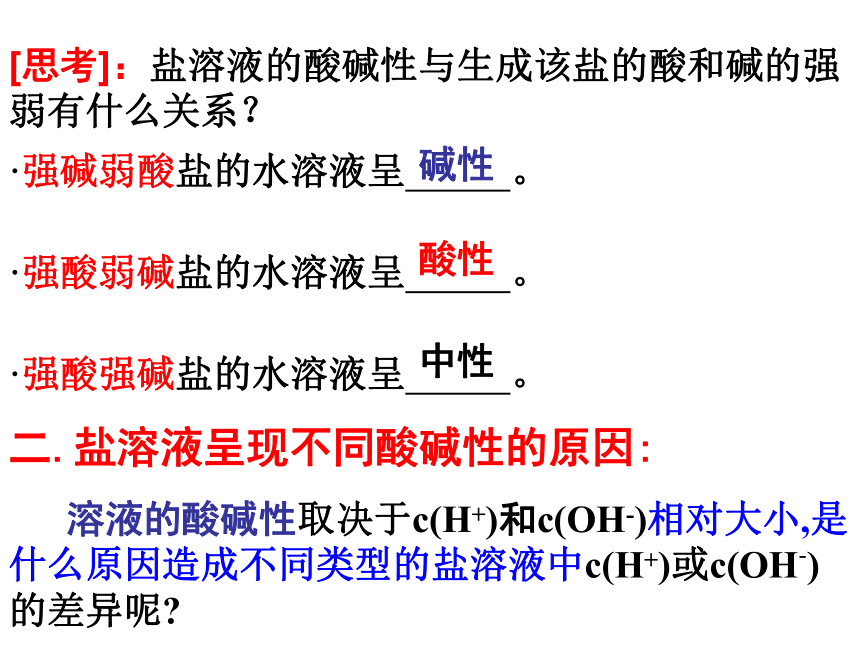 人教版选修4高中化学：3.3《盐类的水解》(46张PPT)